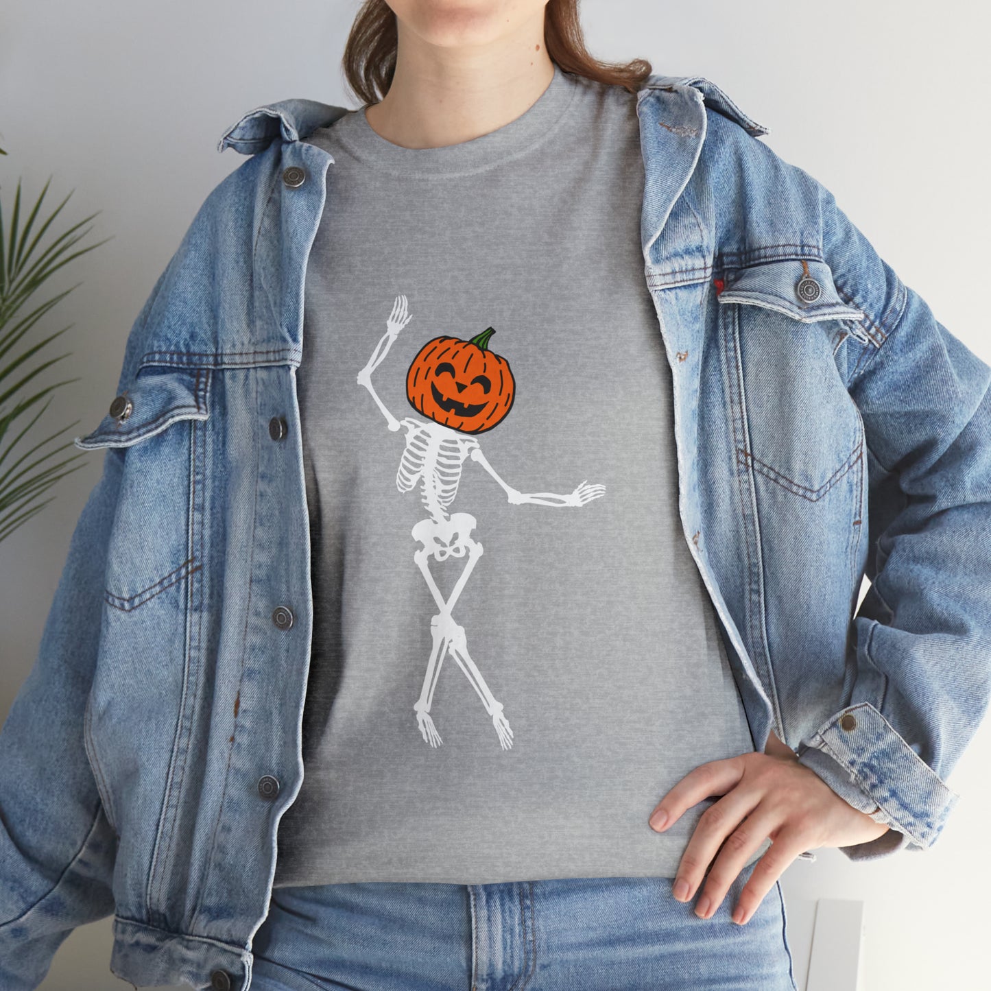 Skeleton Fall Lover Shirt | Gift for Fall Lover | Halloween Shirt | Skelton Yoga Shirt | Gardening Shirt