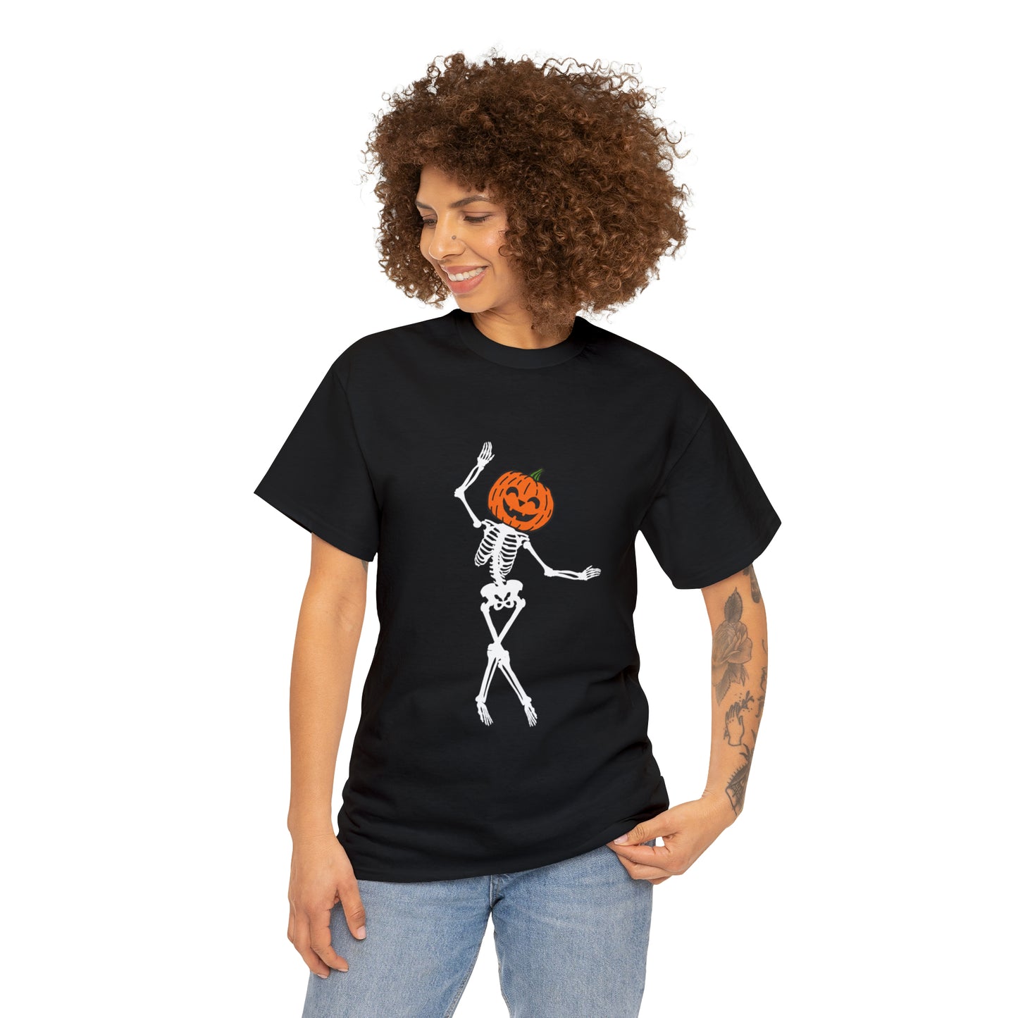 Skeleton Fall Lover Shirt | Gift for Fall Lover | Halloween Shirt | Skelton Yoga Shirt | Gardening Shirt