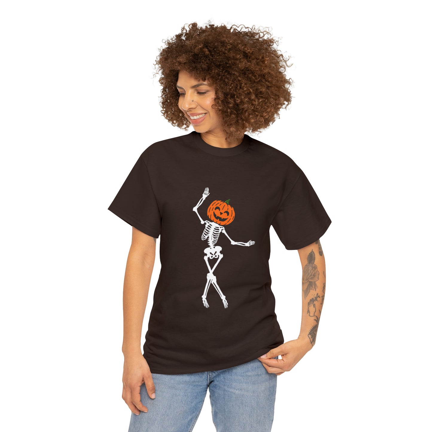 Skeleton Fall Lover Shirt | Gift for Fall Lover | Halloween Shirt | Skelton Yoga Shirt | Gardening Shirt