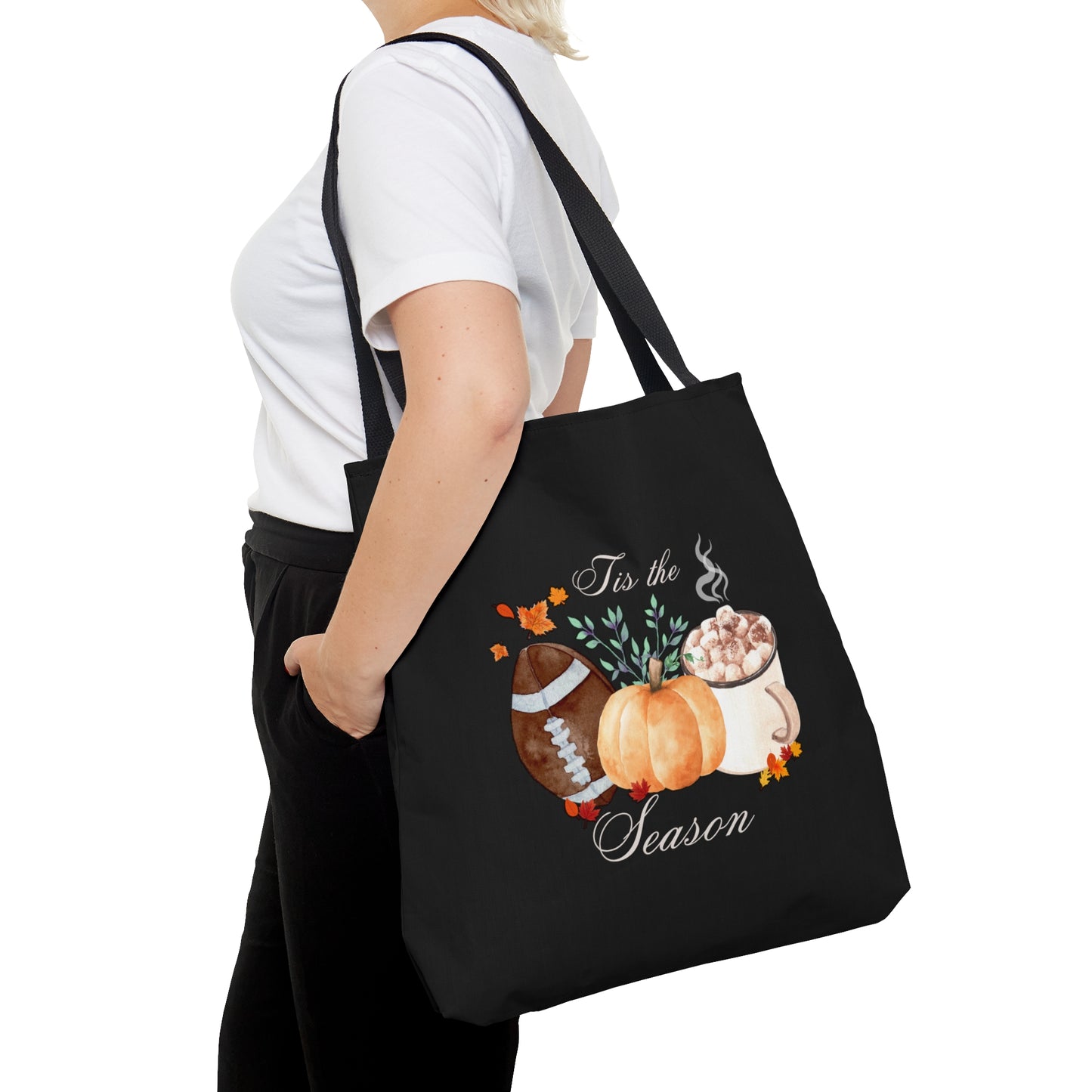 Tote Bag | Fall Season Bag | Football lovers tote bag | Pumpkin lover Gift | Fall Lover Tote Bag Gift