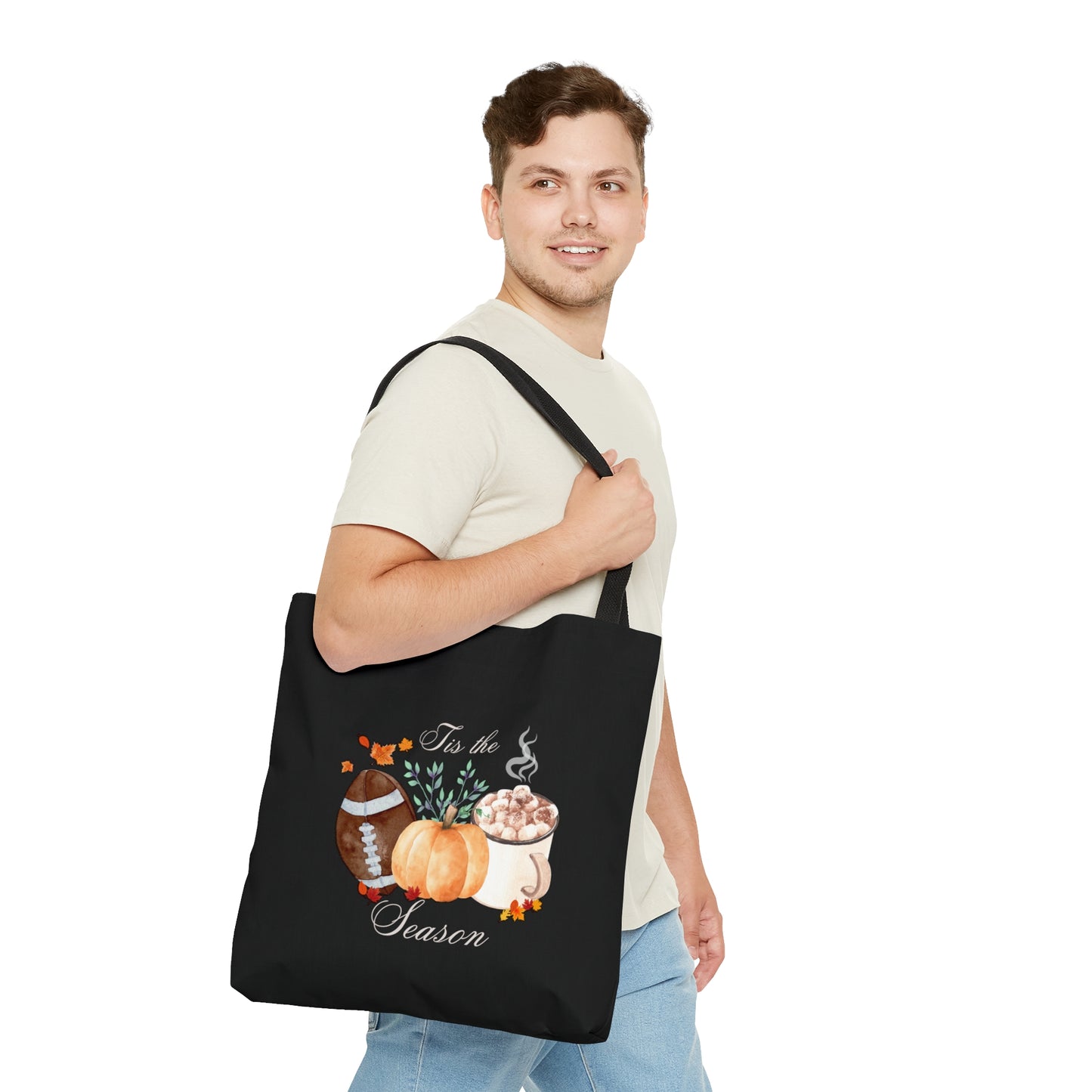 Tote Bag | Fall Season Bag | Football lovers tote bag | Pumpkin lover Gift | Fall Lover Tote Bag Gift