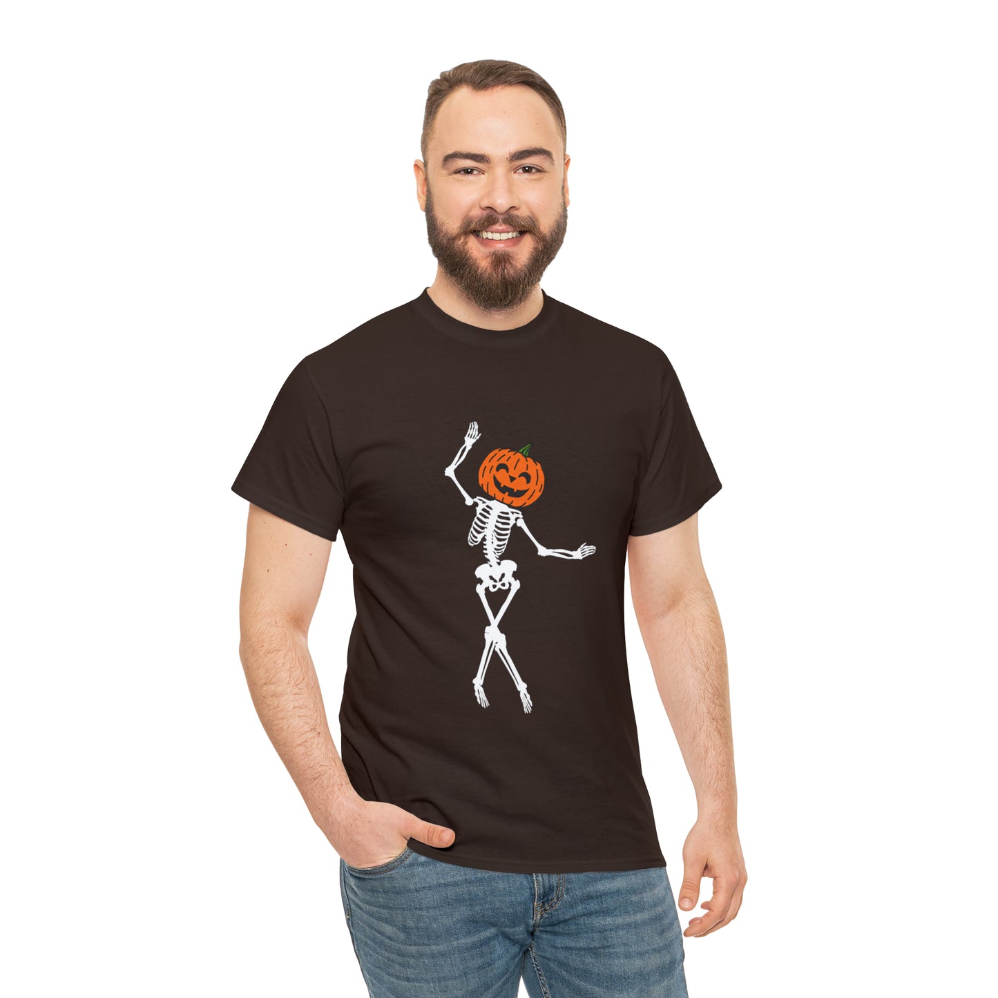 Skeleton Fall Lover Shirt | Gift for Fall Lover | Halloween Shirt | Skelton Yoga Shirt | Gardening Shirt