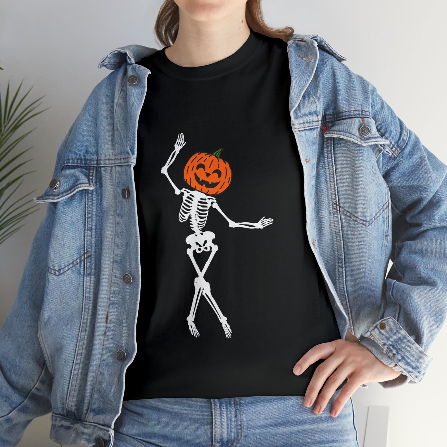 Skeleton Fall Lover Shirt | Gift for Fall Lover | Halloween Shirt | Skelton Yoga Shirt | Gardening Shirt