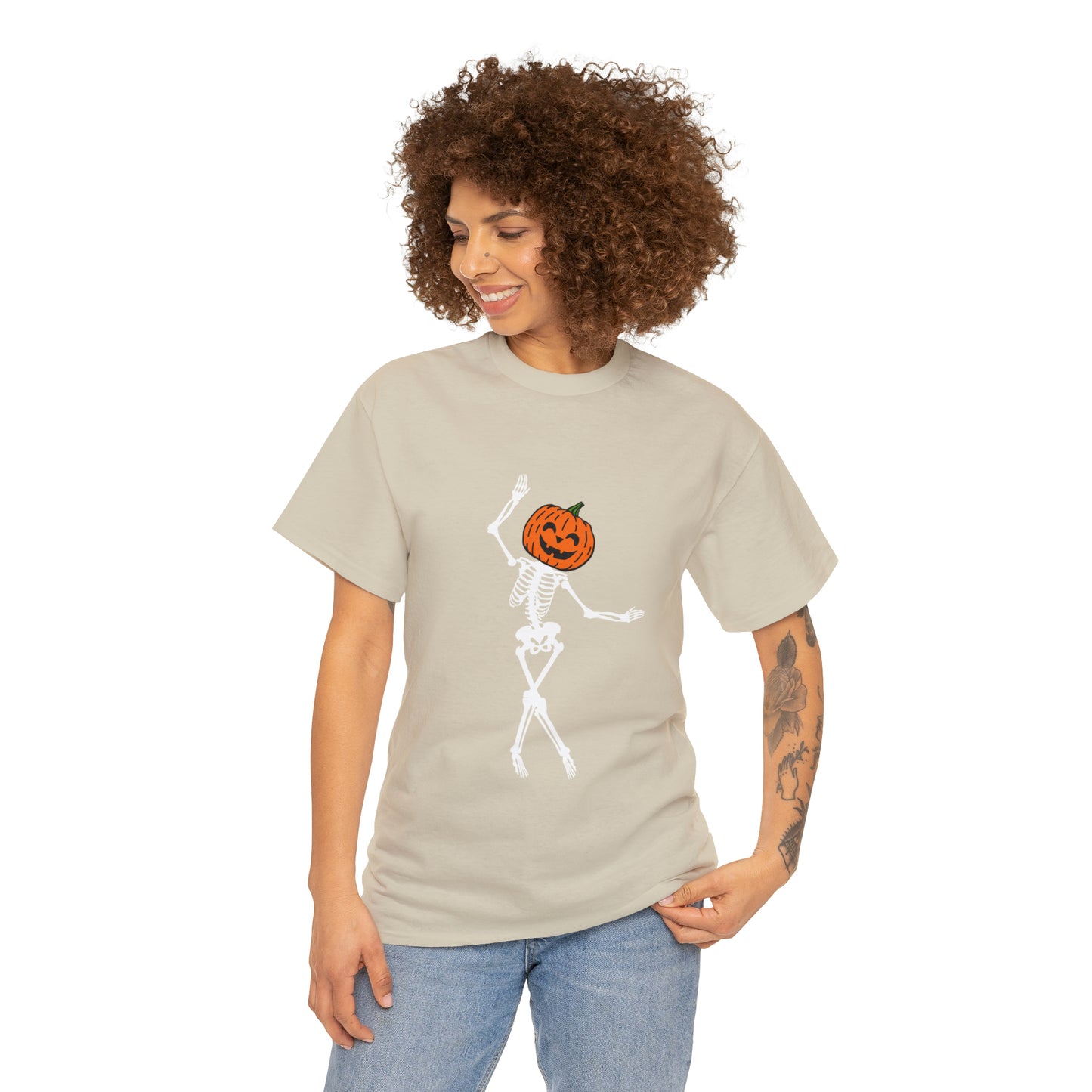 Skeleton Fall Lover Shirt | Gift for Fall Lover | Halloween Shirt | Skelton Yoga Shirt | Gardening Shirt