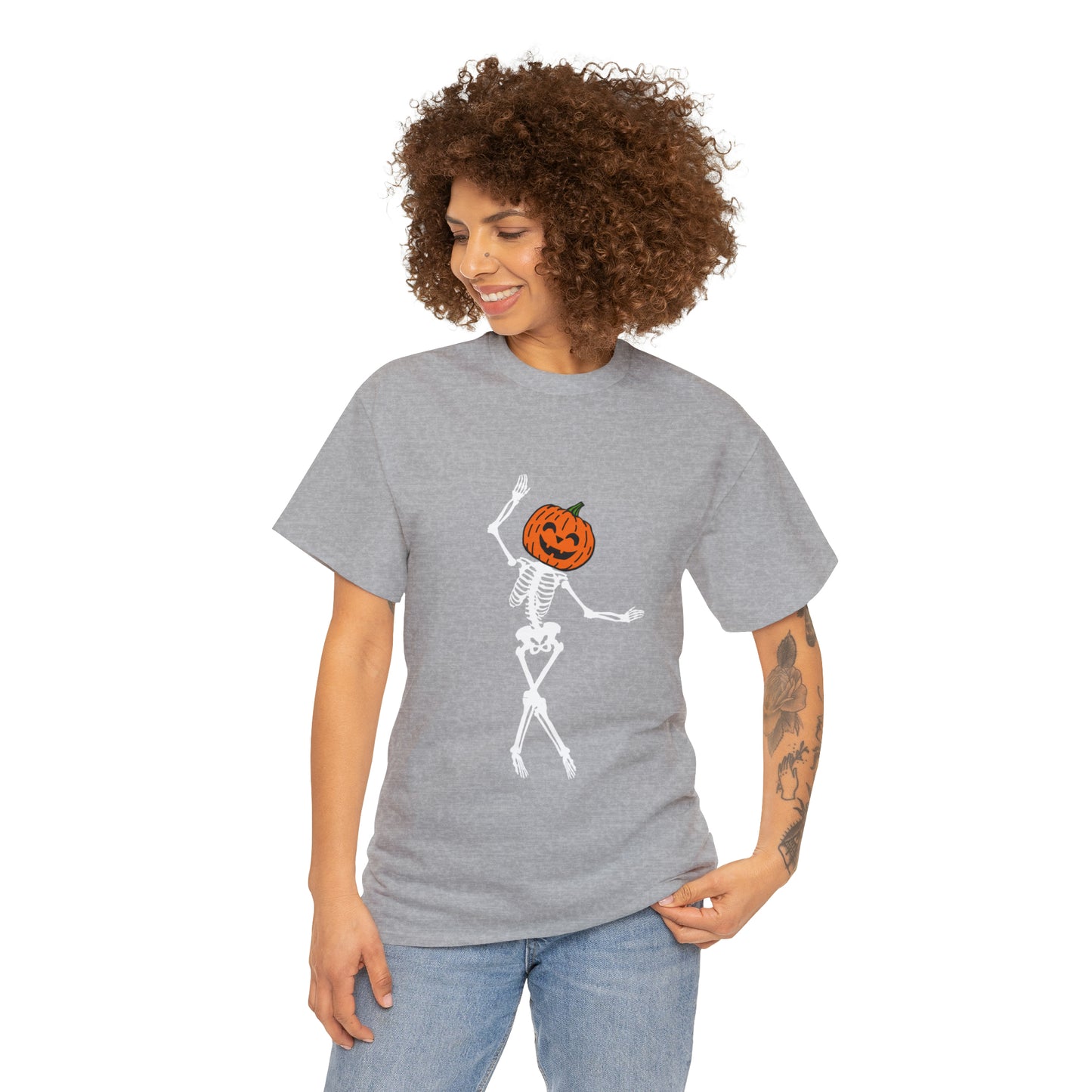 Skeleton Fall Lover Shirt | Gift for Fall Lover | Halloween Shirt | Skelton Yoga Shirt | Gardening Shirt