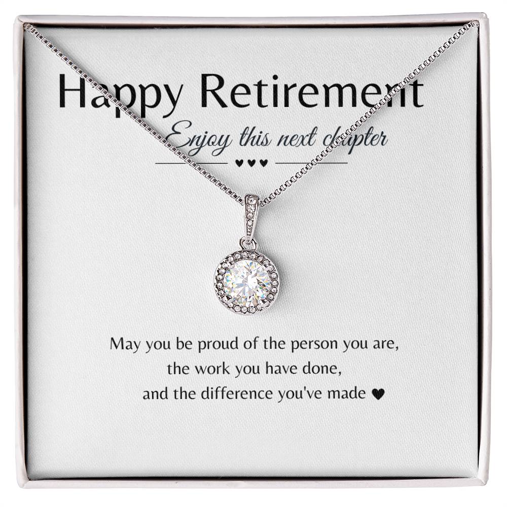 Retirement Necklace | Retirement Gift | Colleague Gift | Jewelry from Coworkers