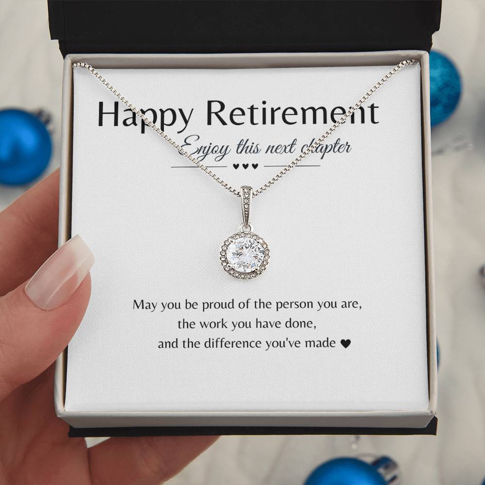 Retirement Necklace | Retirement Gift | Colleague Gift | Jewelry from Coworkers