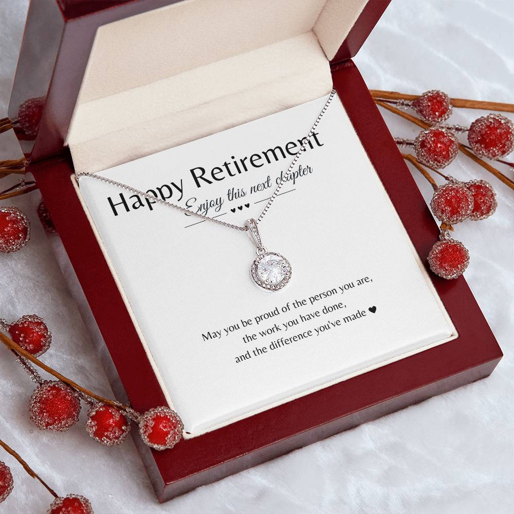 Retirement Necklace | Retirement Gift | Colleague Gift | Jewelry from Coworkers