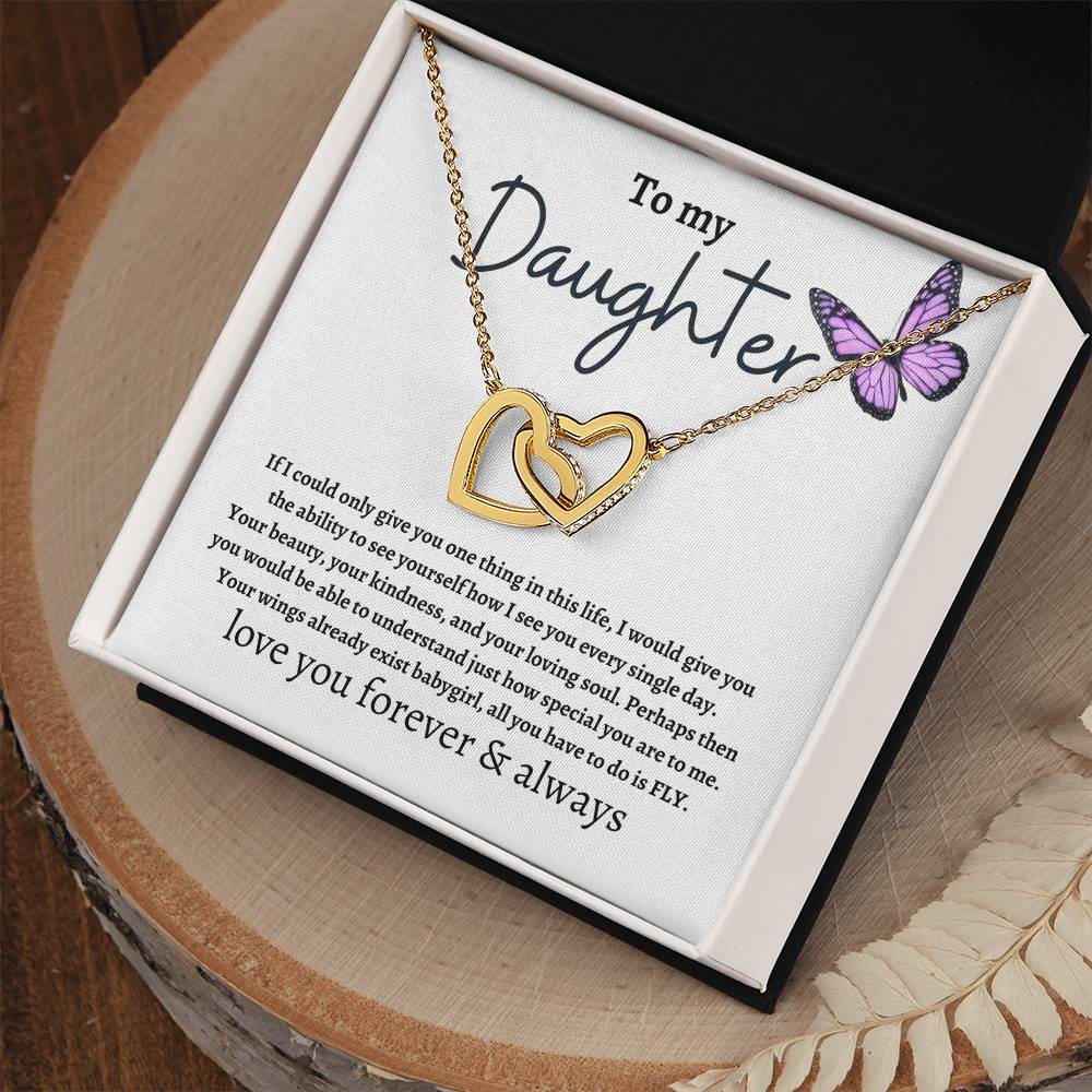 To My Daughter Necklace | Daughter Necklace Gift