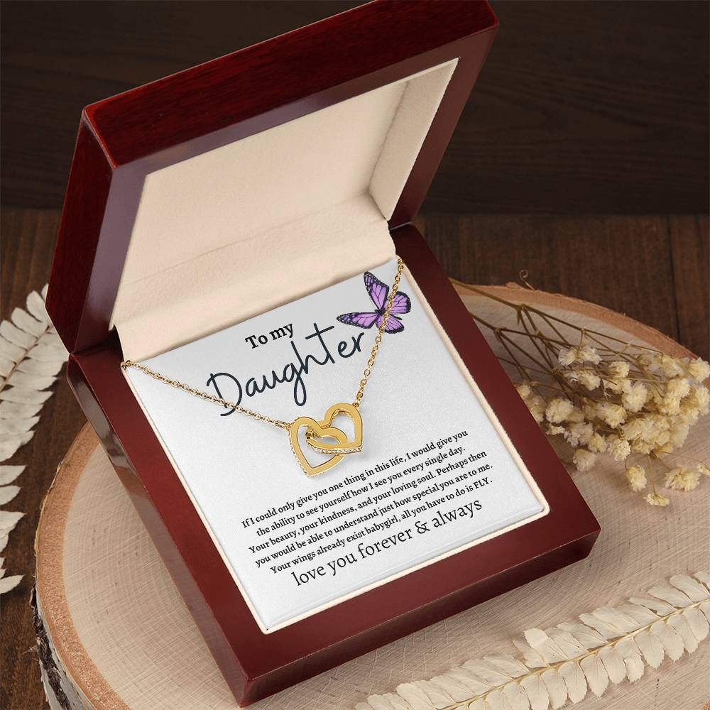 To My Daughter Necklace | Daughter Necklace Gift